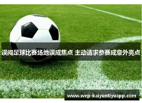 误闯足球比赛场地误成焦点 主动请求参赛成意外亮点